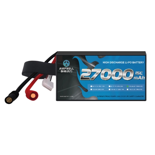 Drones agrícolas Bateria 27AH 44.4V 12S 15C