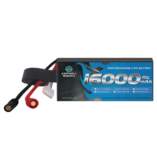 Drones agrícolas Bateria 16AH 22.2V 6S 15C