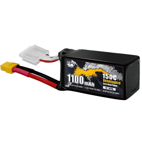 FPV-Racing-Drohnenbatterie 1100 mAh 4S