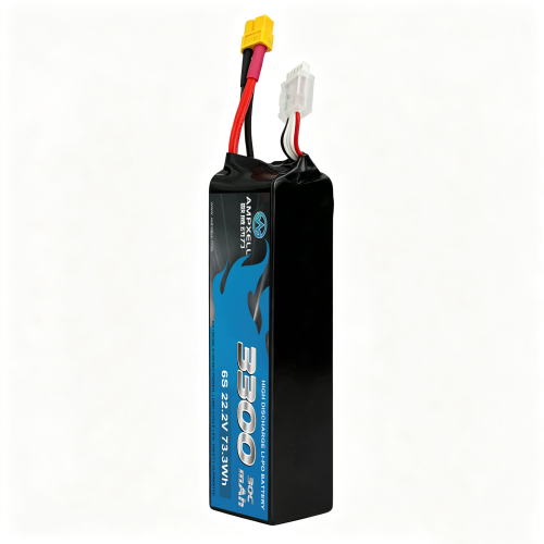 30C Ultra‑High Burst 3300mAh 6S1P 22.2V Racing Drone Battery