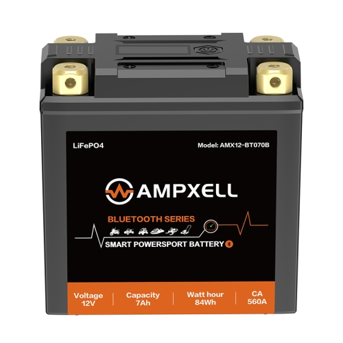 12V 7Ah 84Wh Bluetooth‑Enabled Motorcycle Starter Battery