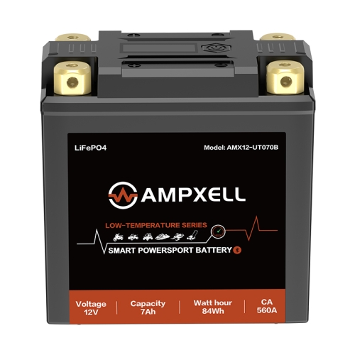 12V 7Ah 84Wh Low-Temperature Motorcycle Starting Battery