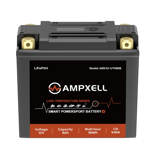12V 8Ah 96Wh Low-Temperature Motorcycle Starting Battery