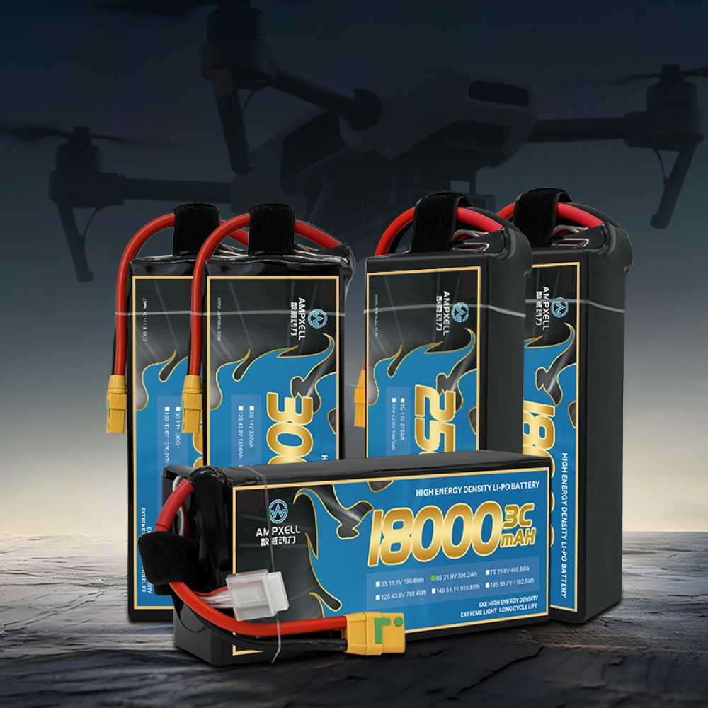 Drones agrícolas Bateria 18AH 21.9V 6S 3C