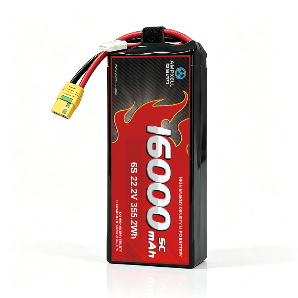 6S 222V 16000mAh 5C UAV 植物保護ドローンバッテリー