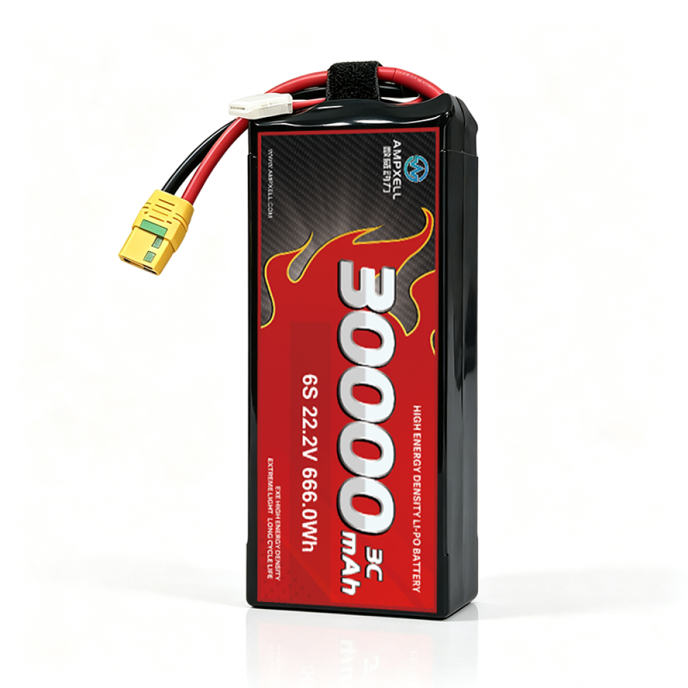 6S 22.2V 30000mAh 3C UAV Plant Protection Drone Battery
