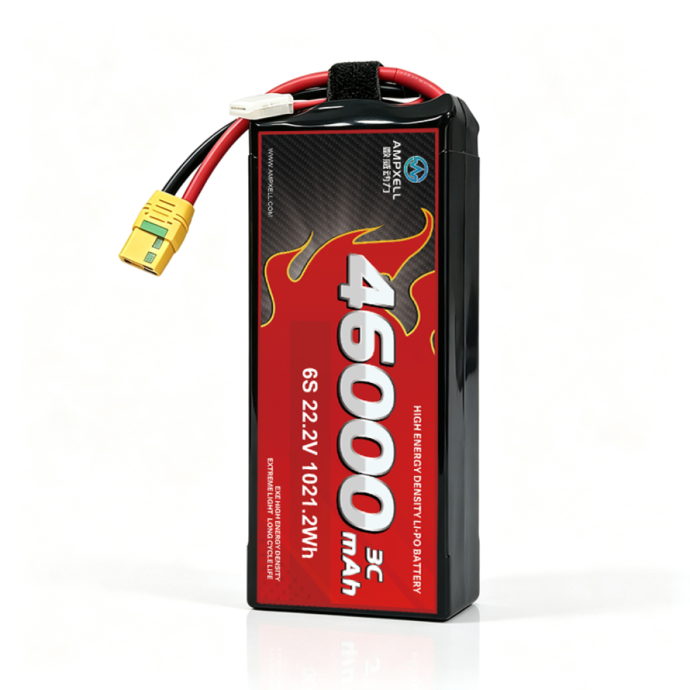 6S 22.2V 46000mAh 3C UAV Plant Protection Drone Battery