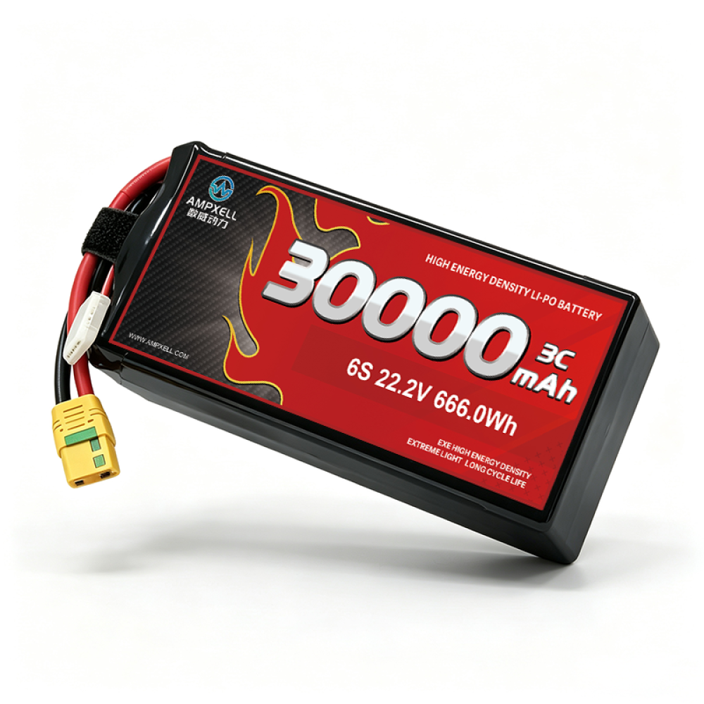 6S 22.2V 30000mAh 3C UAV Plant Protection Drone Battery