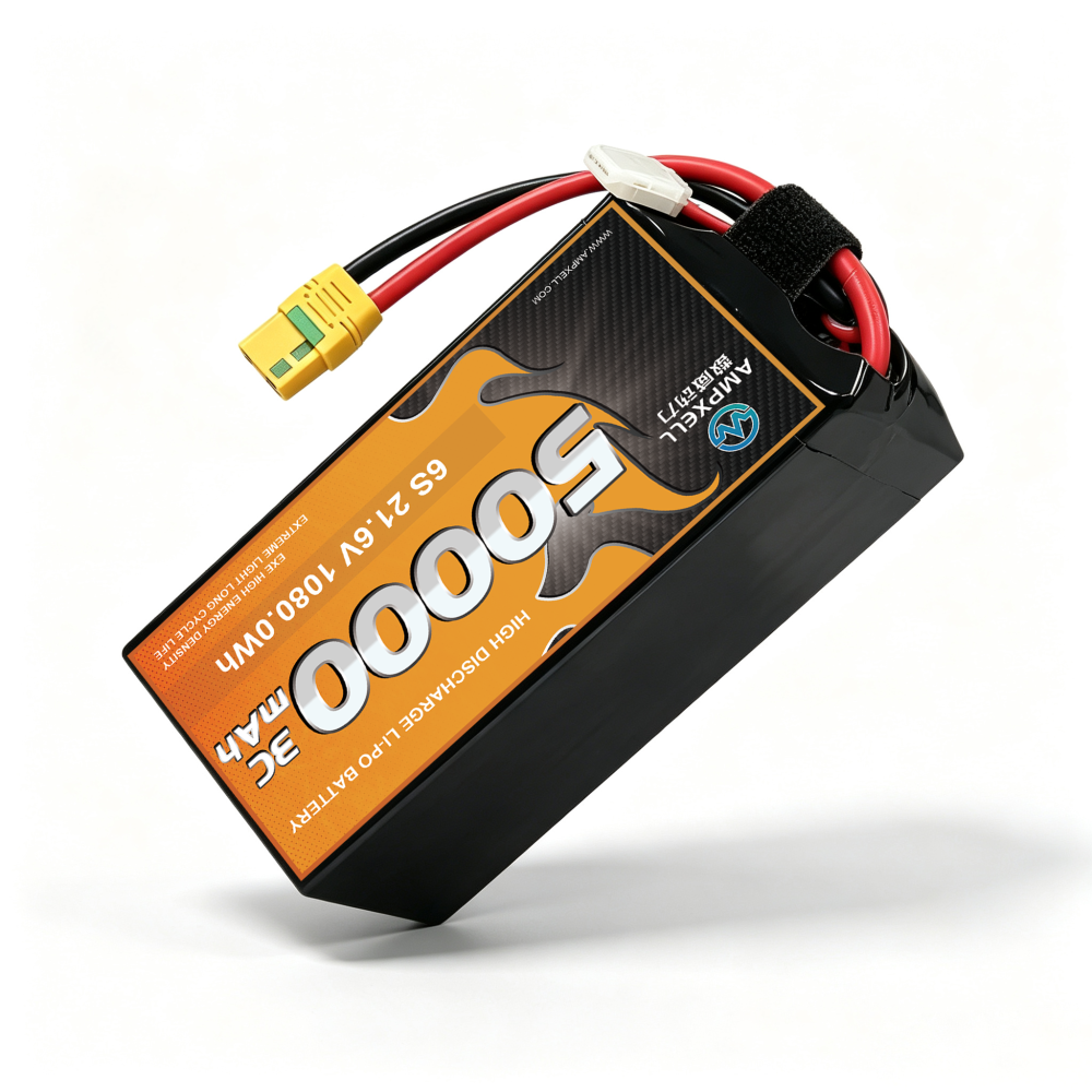 6S1P 21.6V 50000mAh High‑Rate Long‑Cycle Cell for Industrial Inspection and Mapping UAVs