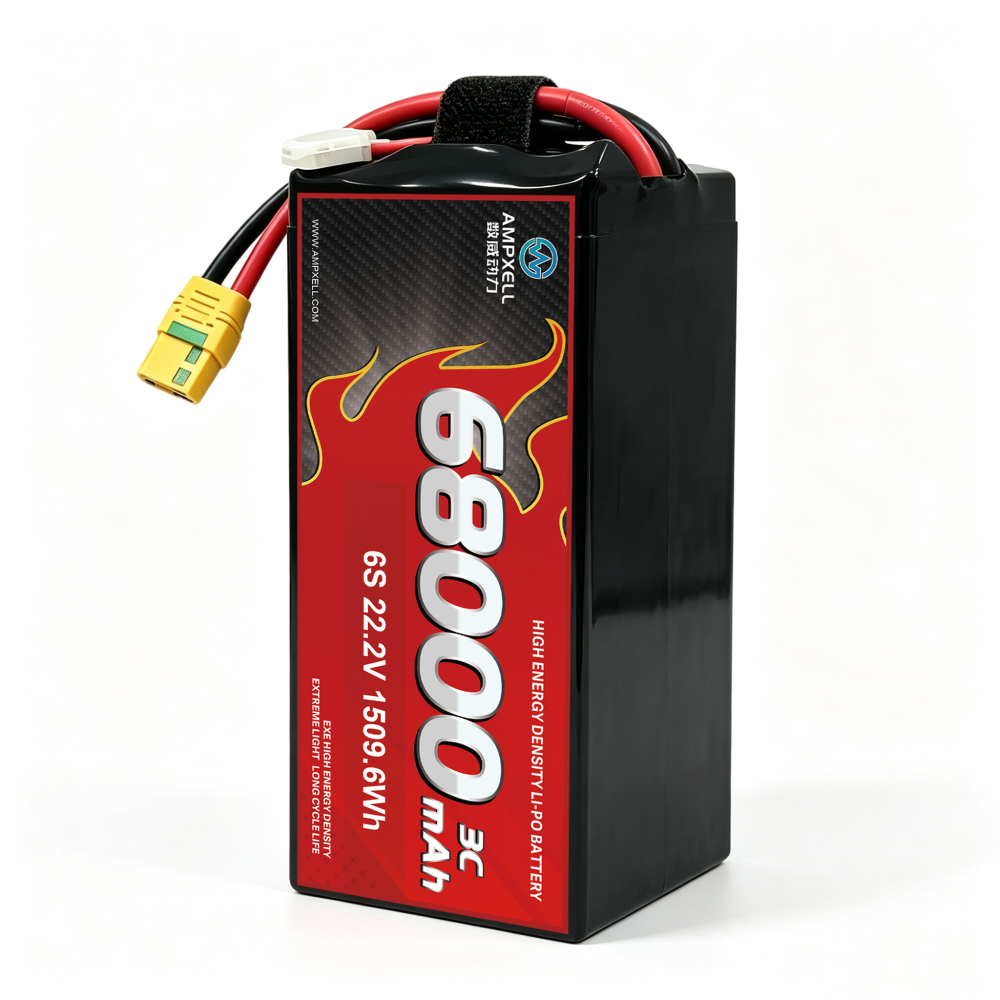 6S 22.2V 68000mAh 3C UAV Plant Protection Drone Battery