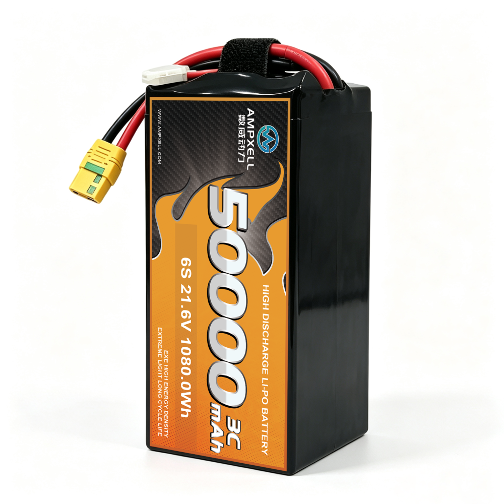 6S1P 21.6V 50000mAh High‑Rate Long‑Cycle Cell for Industrial Inspection and Mapping UAVs