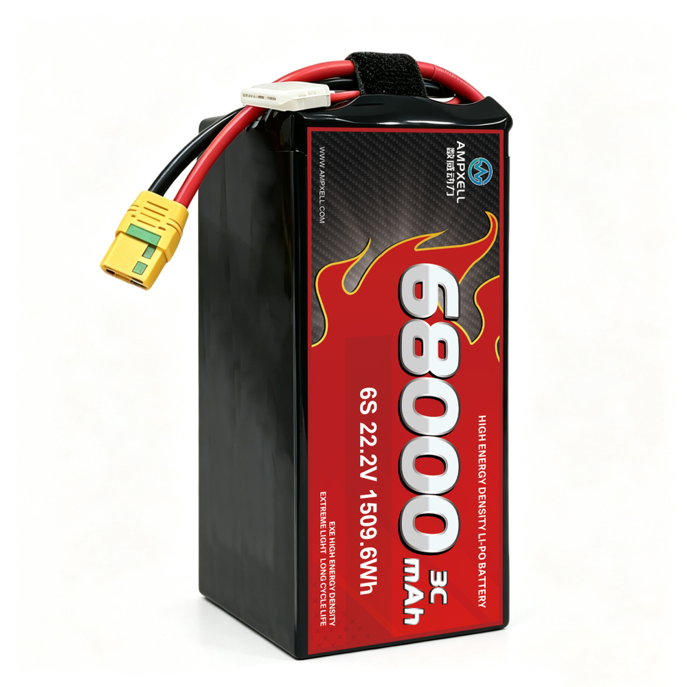 6S 22.2V 68000mAh 3C UAV Plant Protection Drone Battery
