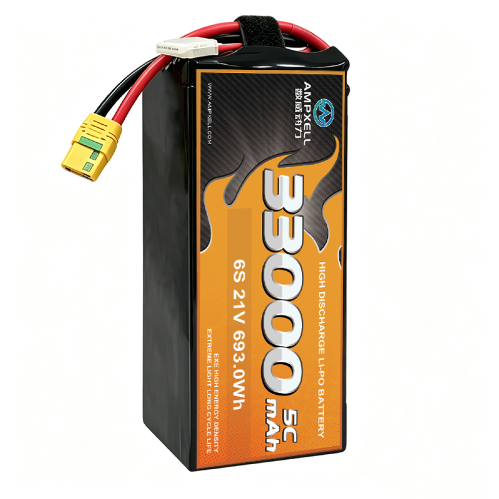 6S1P 21V 33000mAh High‑Rate Long‑Cycle Cell for Industrial Inspection and Mapping UAVs