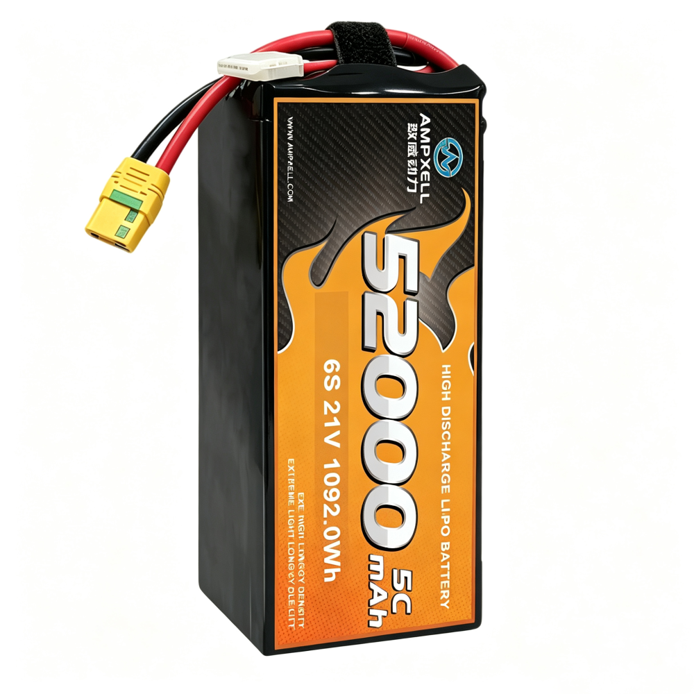 6S1P 21V 52000mAh High‑Rate Long‑Cycle Cell for Industrial Inspection and Mapping UAVs