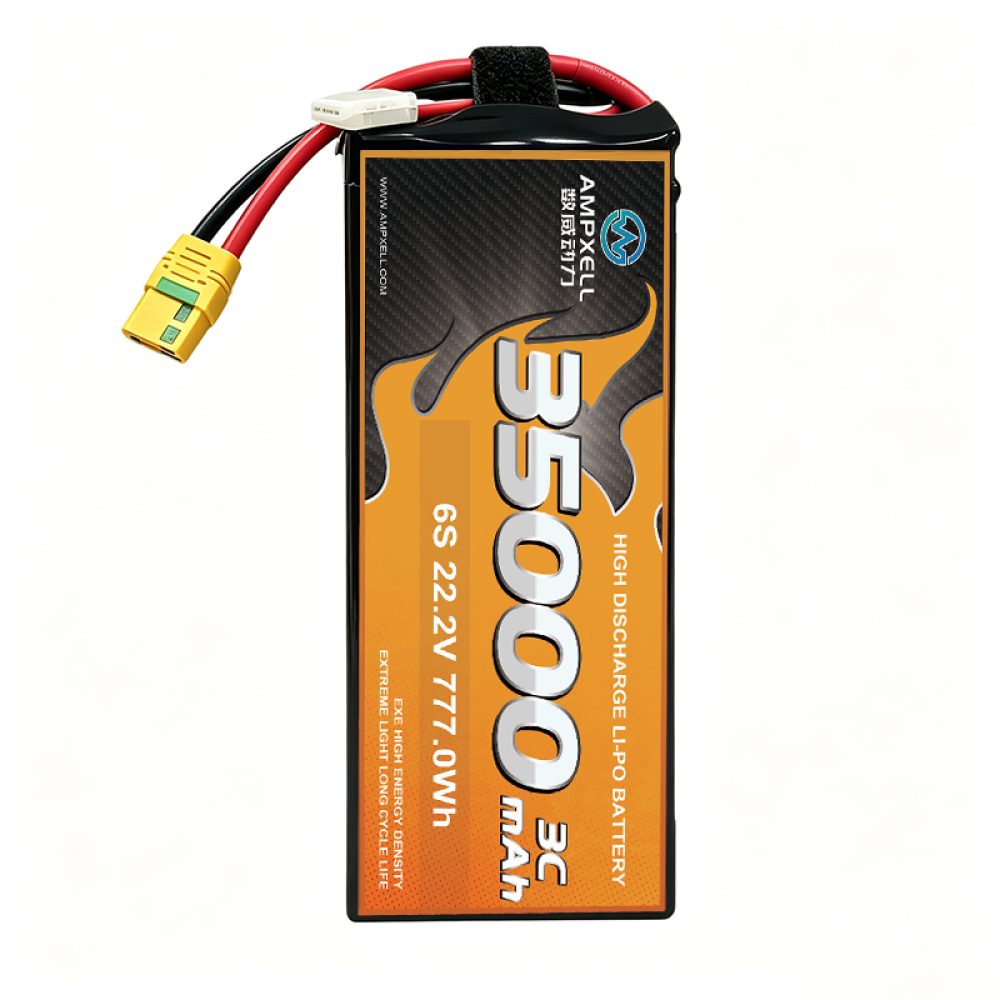 6S1P 222V 35000mAh 産業用検査およびマッピング UAV 用高レート ロングサイクル セル