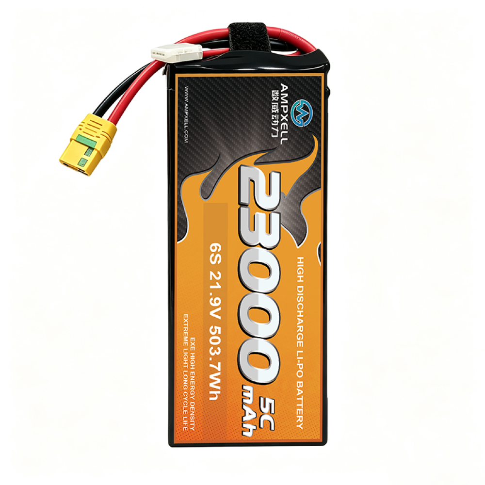 6S1P 21.9V 23000mAh High‑Rate Long‑Cycle Cell for Industrial Inspection and Mapping UAVs