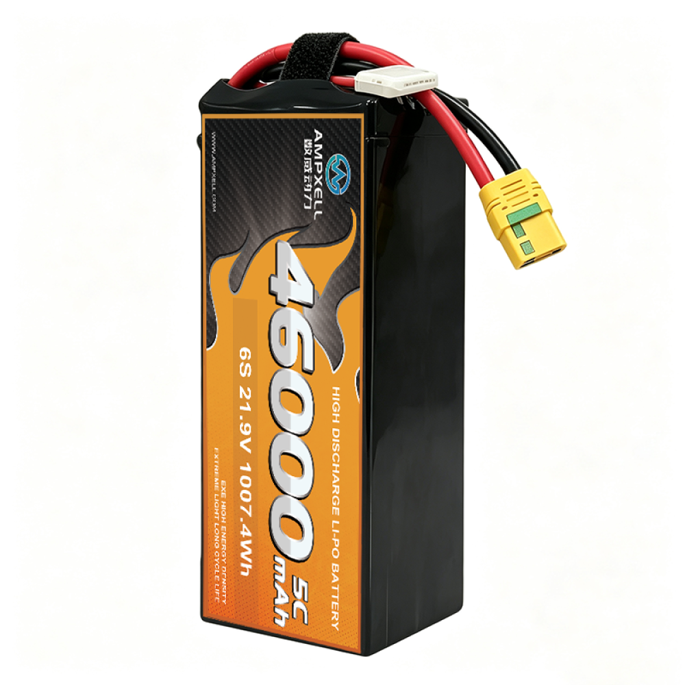 6S1P 21.9V 46000mAh High‑Rate Long‑Cycle Cell for Industrial Inspection and Mapping UAVs
