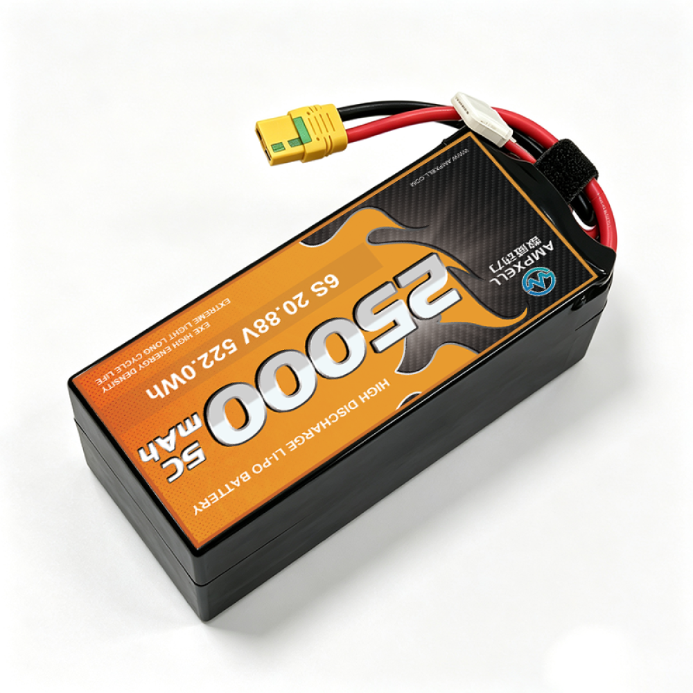 6S1P 20.88V 25000mAh High‑Rate Long‑Cycle Cell for Industrial Inspection and Mapping UAVs