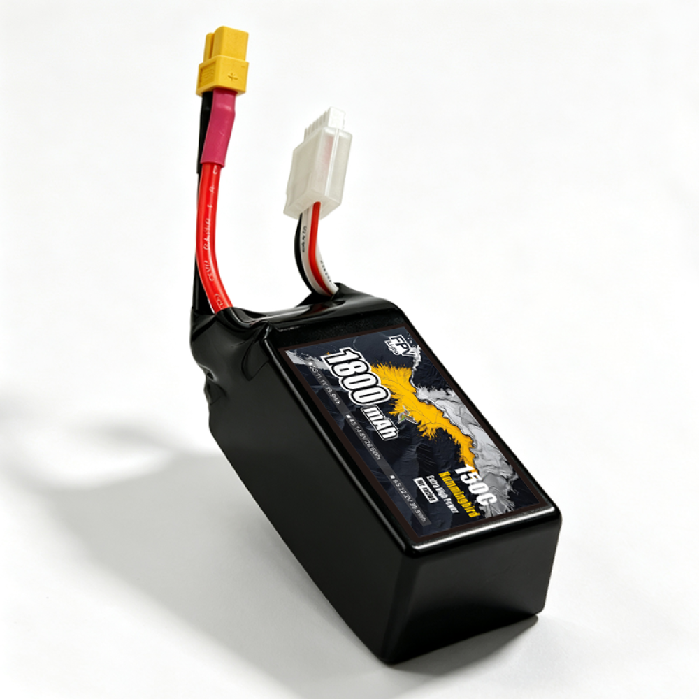 150C 超高バースト 1800mAh 6S1P 222V レーシング ドローン バッテリー