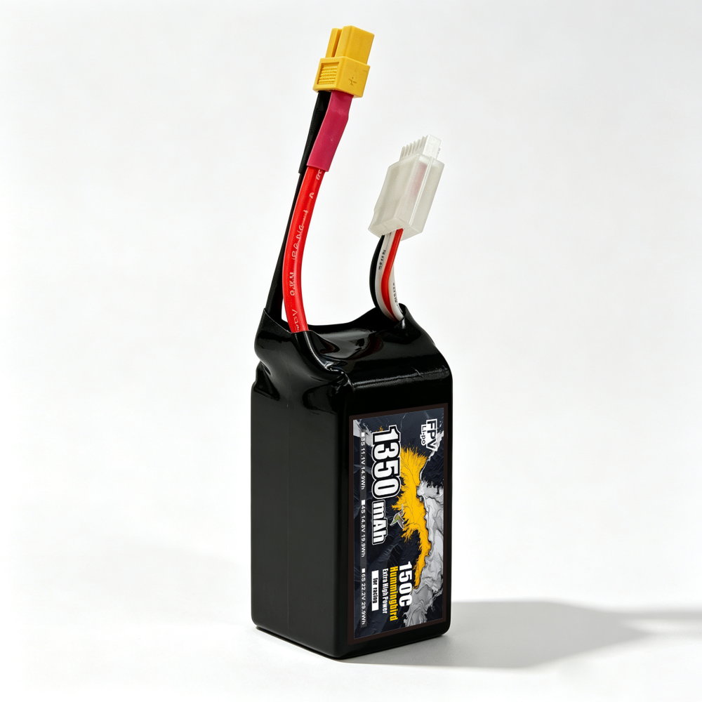 150C Ultra‑High Burst 1550mAh 6S1P 22.2V Racing Drone Battery