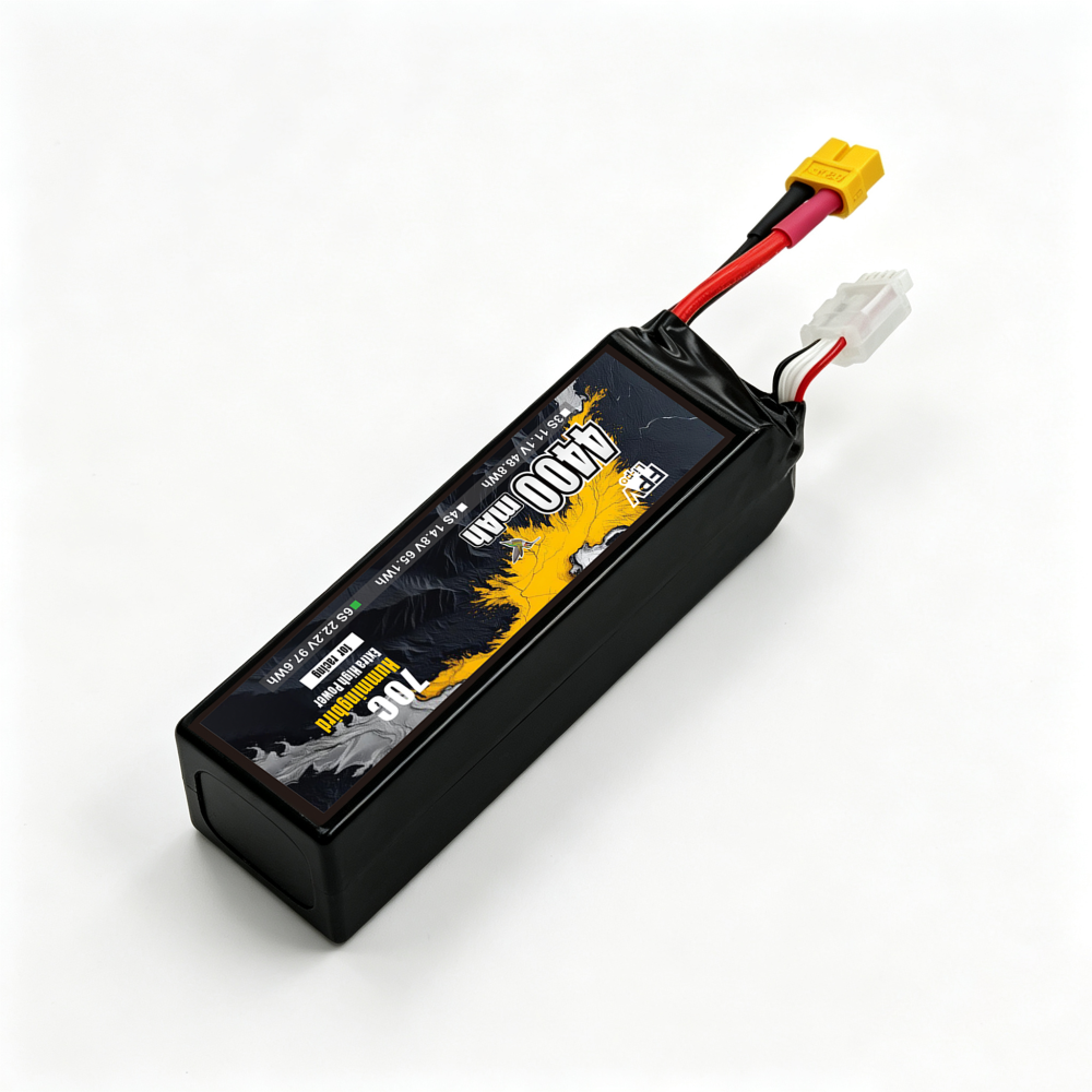 70C 超ハイバースト 4400mAh 6S1P 222V レーシング ドローン バッテリー