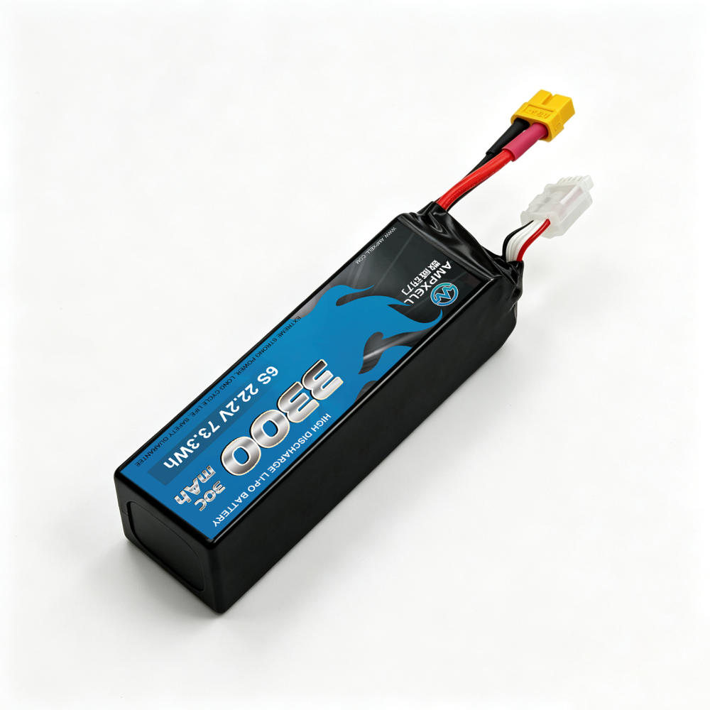 30C Ultra‑High Burst 3300mAh 6S1P 22.2V Racing Drone Battery