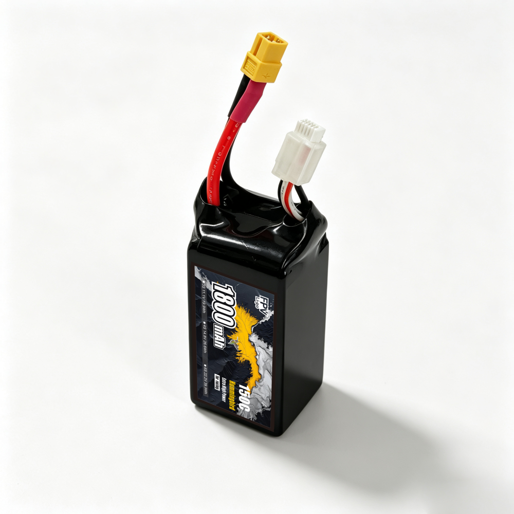 150C 超高バースト 1800mAh 6S1P 222V レーシング ドローン バッテリー