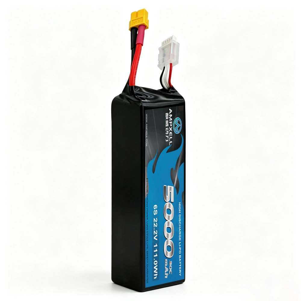 30C 超高バースト 5000mAh 6S1P 222V レーシング ドローン バッテリー