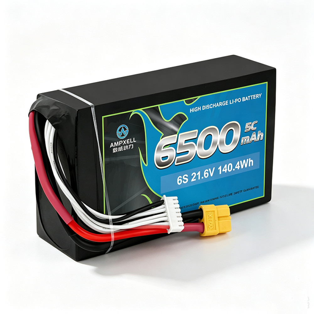 Industrial Cylindrical Series Lithium-ion Battery 6S1P 21.6V 6500mAh 5C/33A