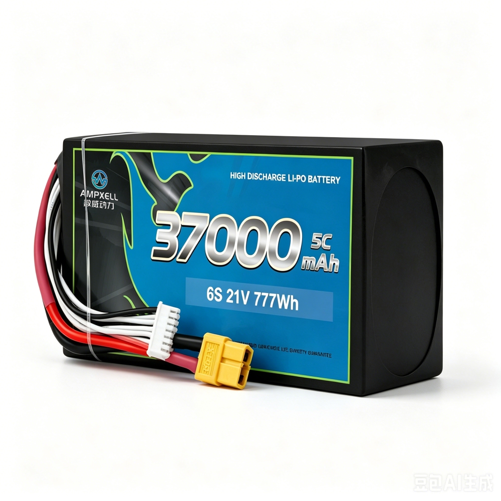 Industrial Cylindrical Series Lithium-ion Battery 6S1P 21V 37000mAh 5C/185A