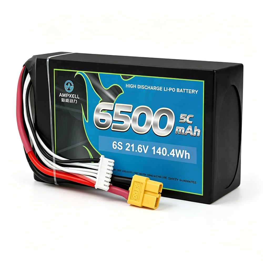 Industrial Cylindrical Series Lithium-ion Battery 6S1P 21.6V 6500mAh 5C/33A