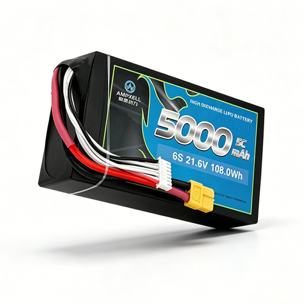 Industrial Cylindrical Series Lithium-ion Battery 6S1P 21.6V 5000mAh 5C/30A
