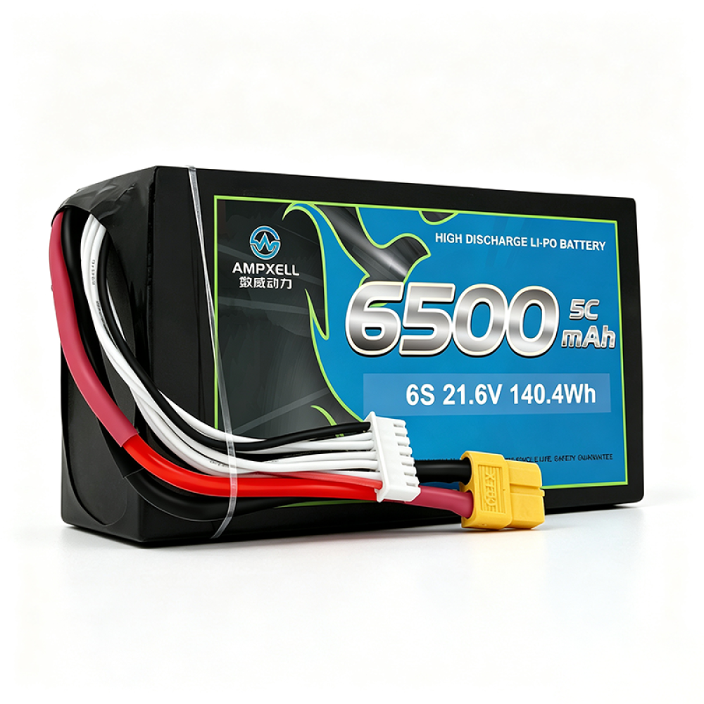 Industrial Cylindrical Series Lithium-ion Battery 6S1P 21.6V 6500mAh 5C/33A