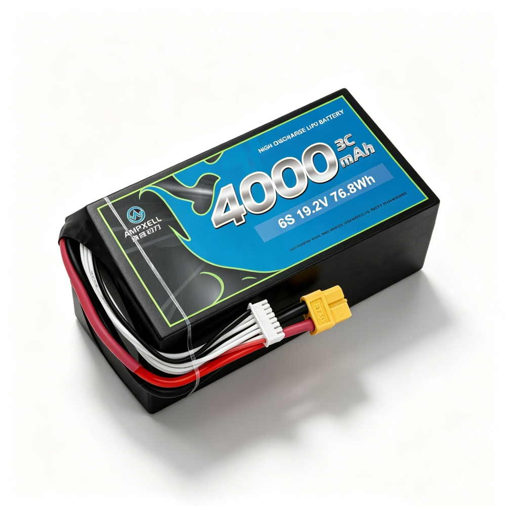 Industrial Cylindrical Series Lithium-ion Battery 6S1P 19.2V 4000mAh 3C/12A