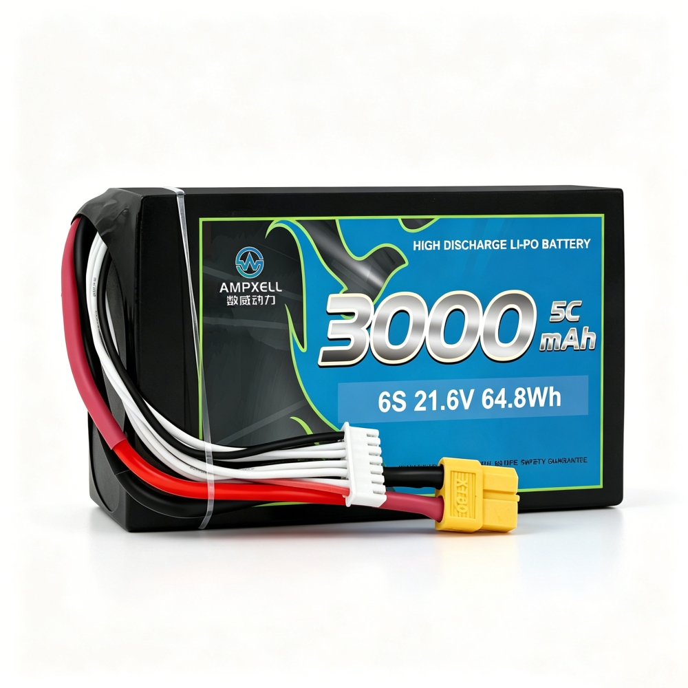 Industrial Cylindrical Series Lithium-ion Battery 6S1P 22.08V 3000mAh 5C/15A