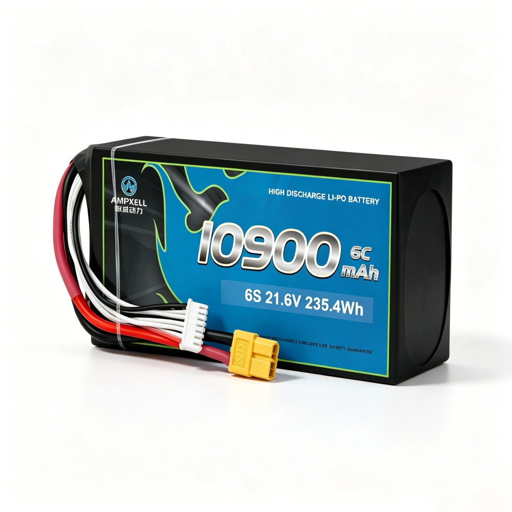 Industrial Cylindrical Series Lithium-ion Battery 6S1P 21.6V 10900mAh 6C/64A