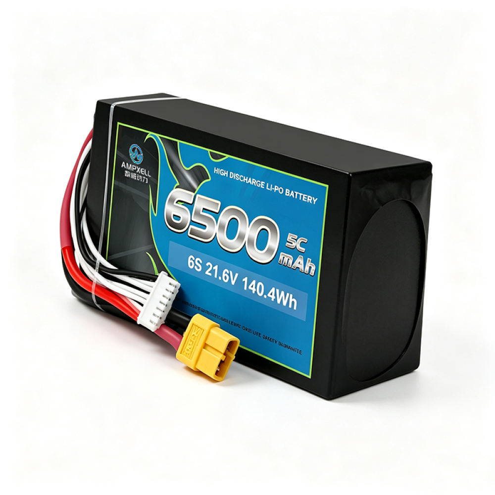 Industrial Cylindrical Series Lithium-ion Battery 6S1P 21.6V 6500mAh 5C/33A