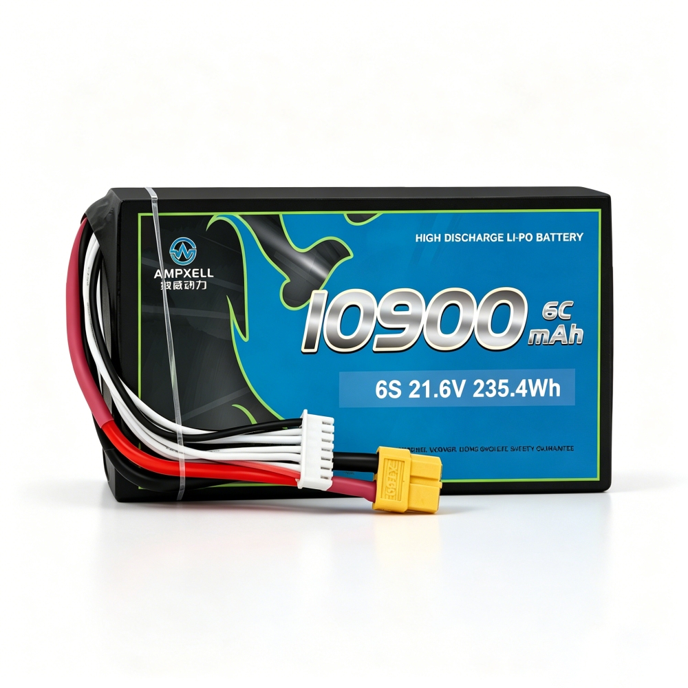 Industrial Cylindrical Series Lithium-ion Battery 6S1P 21.6V 10900mAh 6C/64A