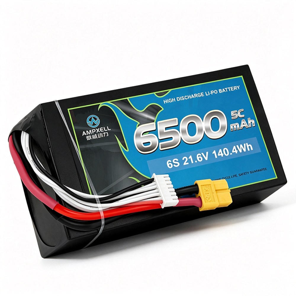 Industrial Cylindrical Series Lithium-ion Battery 6S1P 21.6V 6500mAh 5C/33A