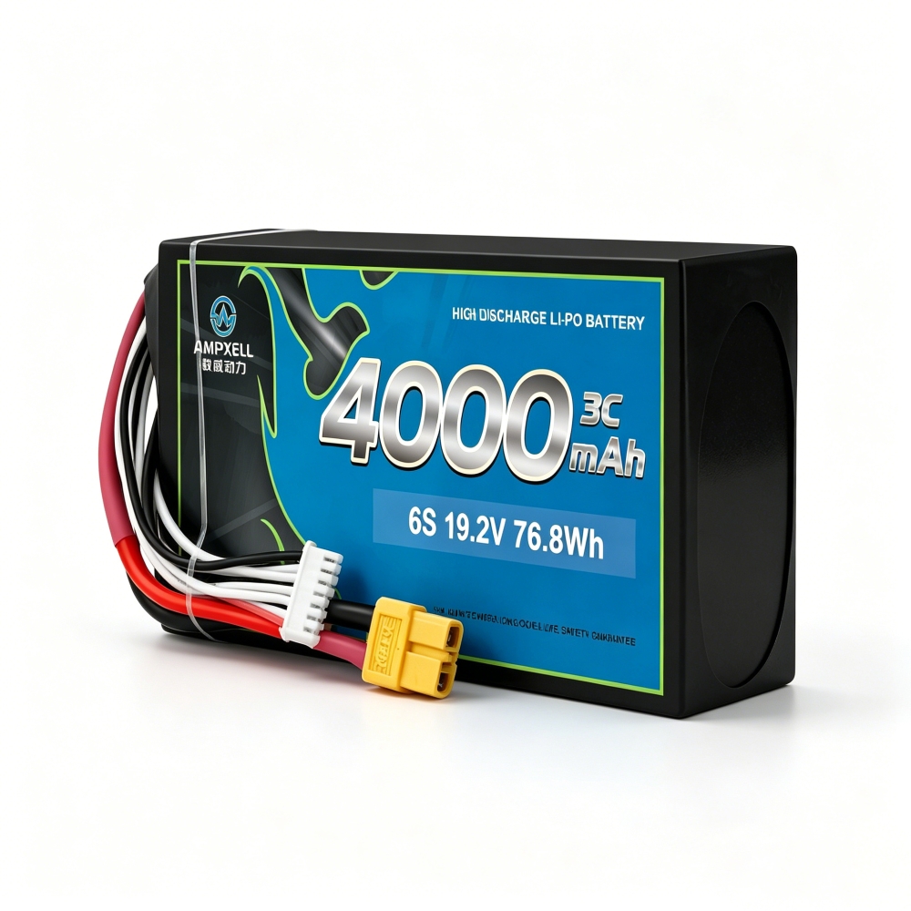 Industrial Cylindrical Series Lithium-ion Battery 6S1P 19.2V 4000mAh 3C/12A