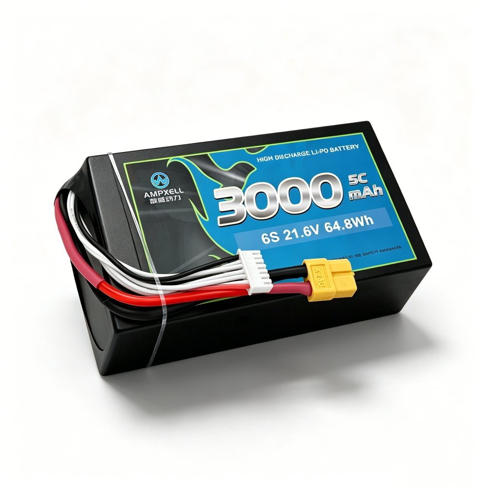 Industrial Cylindrical Series Lithium-ion Battery 6S1P 22.08V 3000mAh 5C/15A