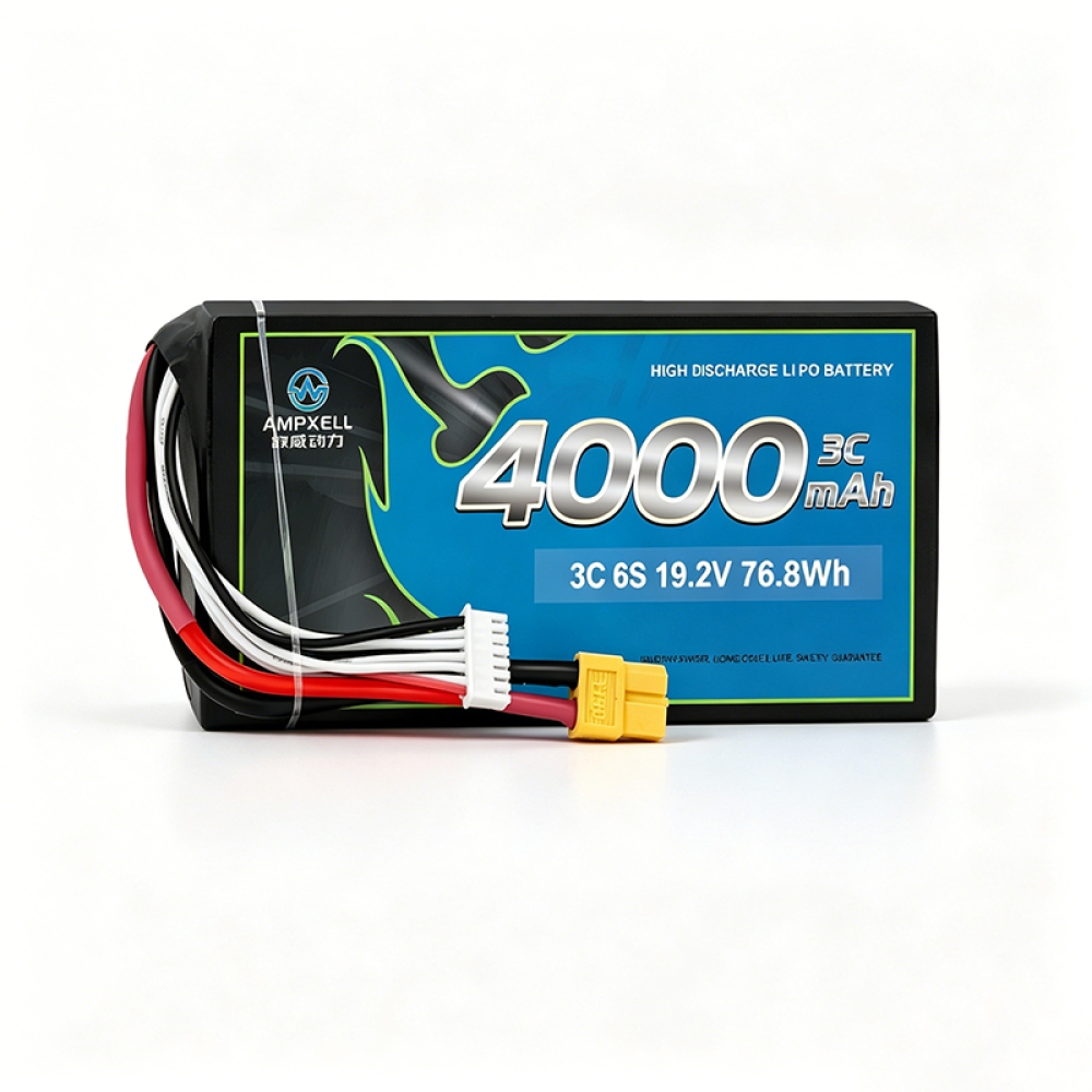 Industrial Cylindrical Series Lithium-ion Battery 6S1P 19.2V 4000mAh 3C/12A