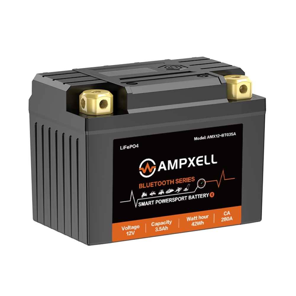 12V 3.5Ah 42Wh Bluetooth‑Enabled Motorcycle Starter Battery