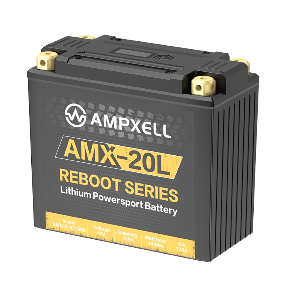 12V 12Ah 144Wh Motorcycle Starting Battery with Smart Restart