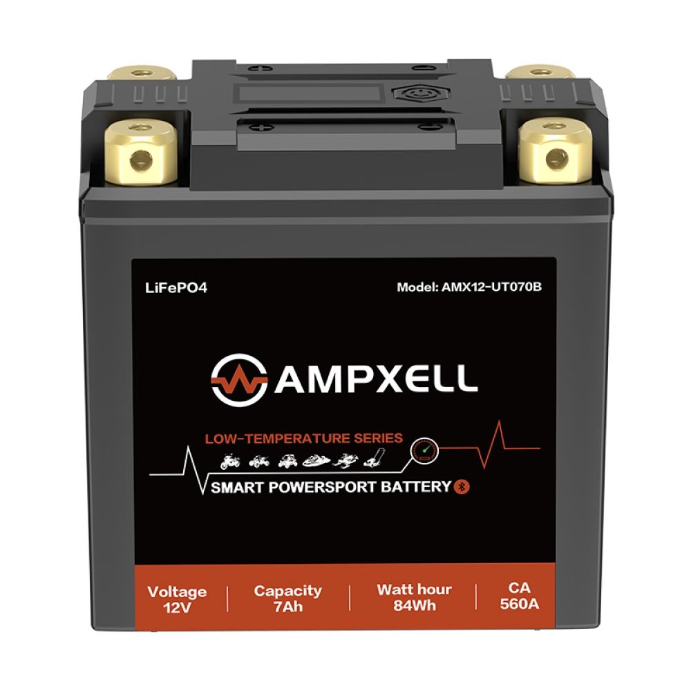 12V 7Ah 84Wh Low-Temperature Motorcycle Starting Battery
