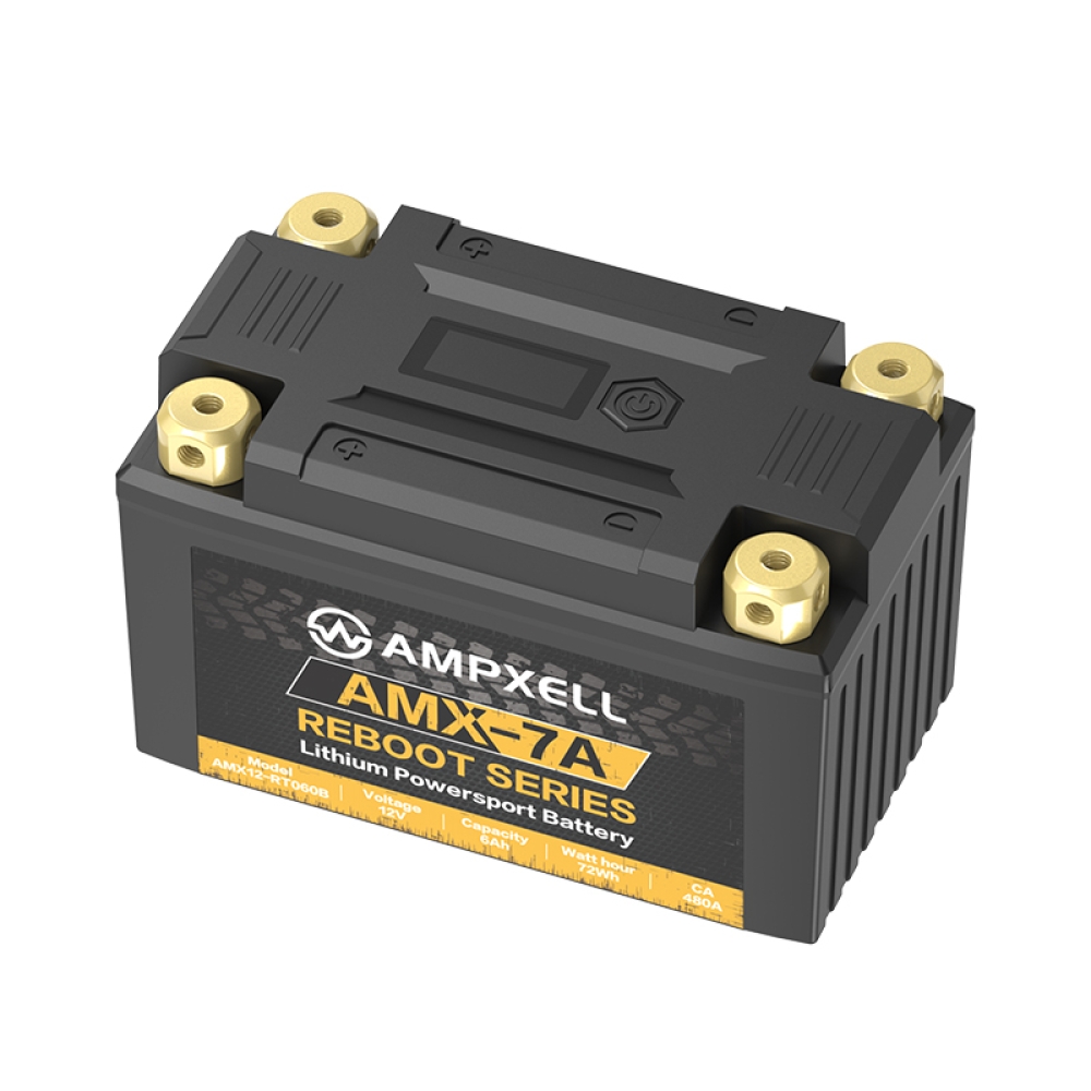 12V 6Ah 72Wh Motorcycle Starting Battery with Smart Restart