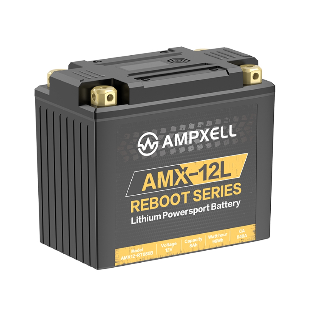 12V 8Ah 96Wh Motorcycle Starting Battery with Smart Restart