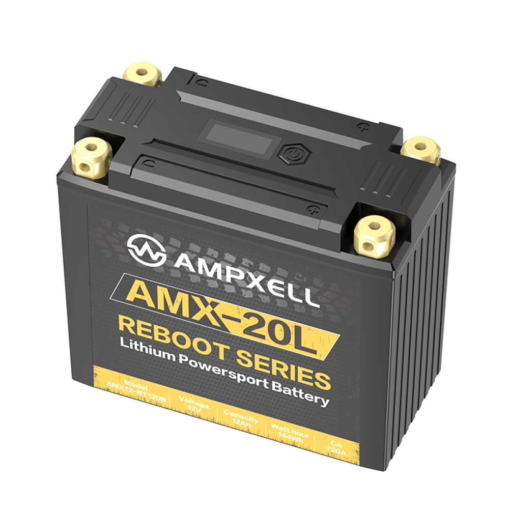 12V 12Ah 144Wh Motorcycle Starting Battery with Smart Restart