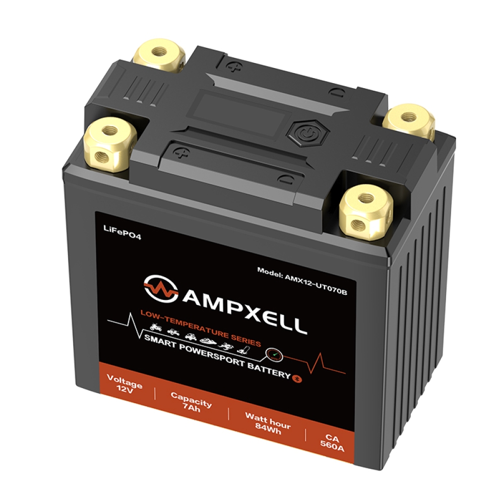 12V 7Ah 84Wh Low-Temperature Motorcycle Starting Battery