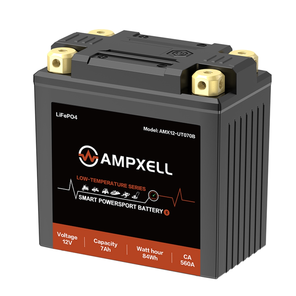 12V 7Ah 84Wh Low-Temperature Motorcycle Starting Battery